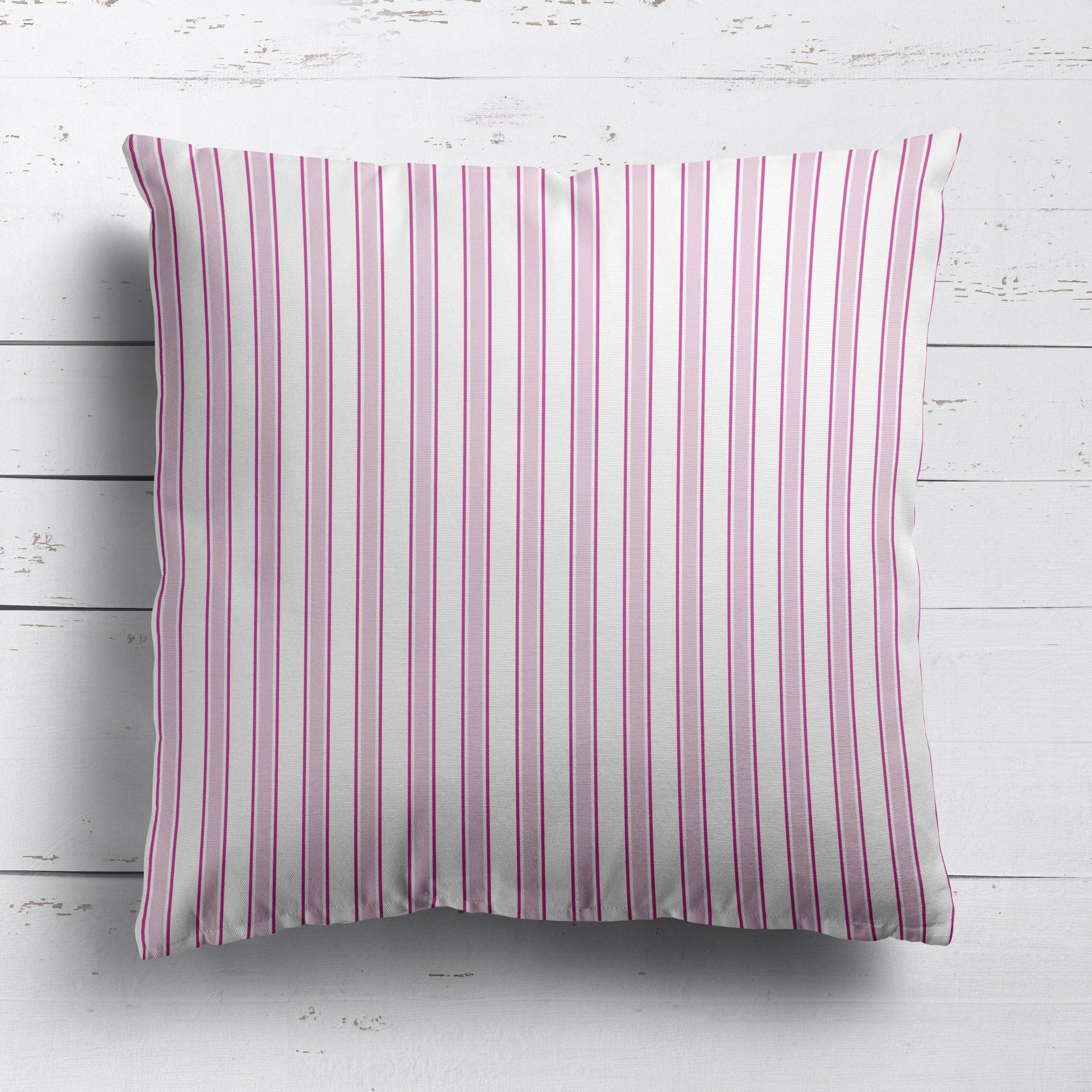 Regatta Multi Stripe Cushion- Pinks - Hydrangea Lane Home