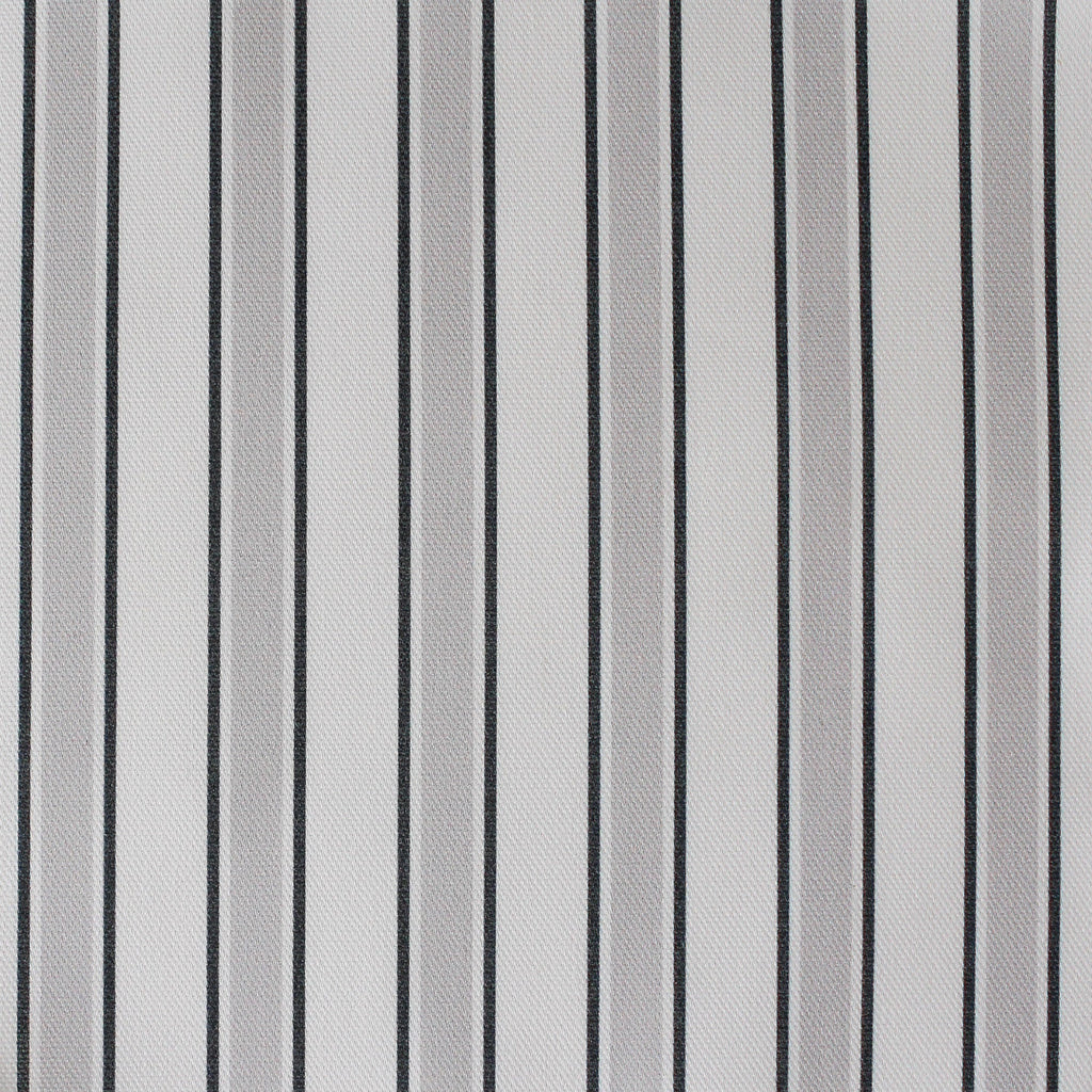 Regatta Multi Stripe Fabric - Dove-Graphite - Hydrangea Lane Home