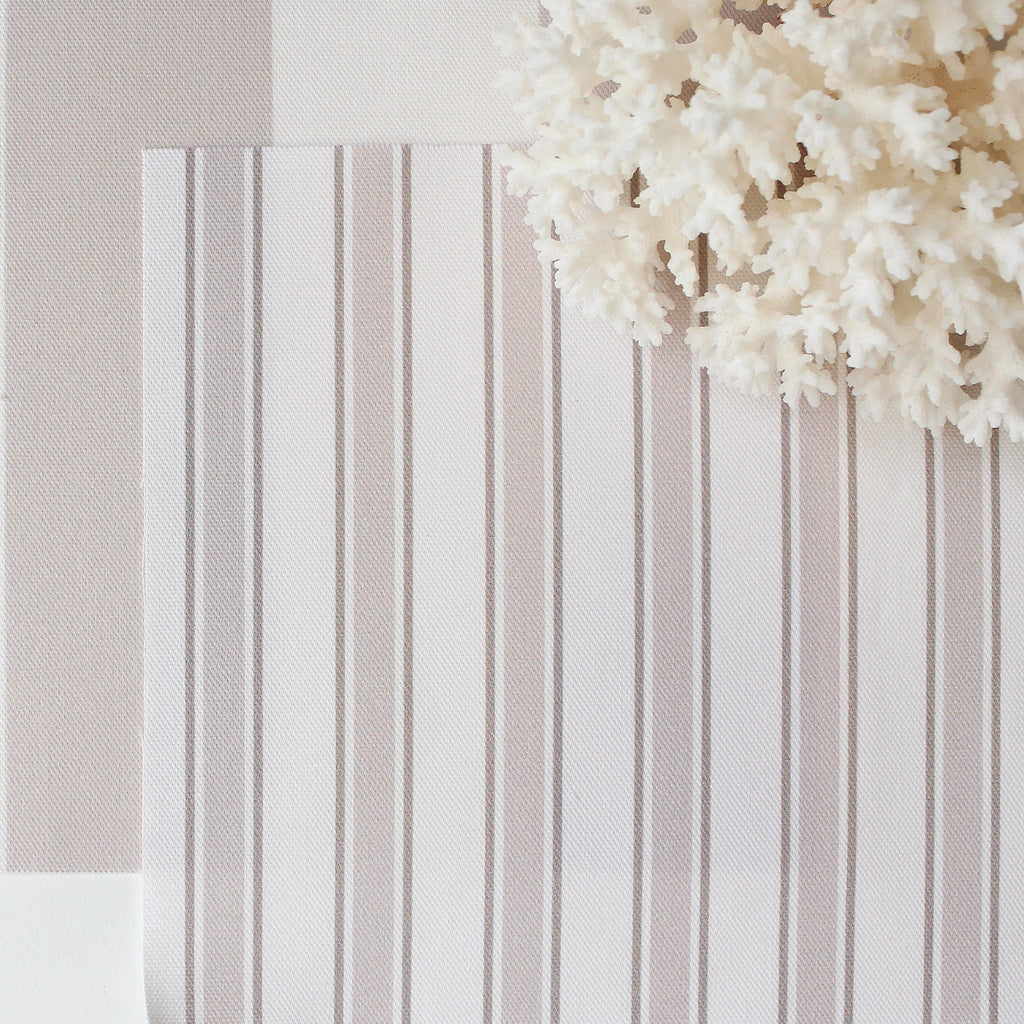 Regatta Multi Stripe Fabric - Linen-Chateaux - Hydrangea Lane Home