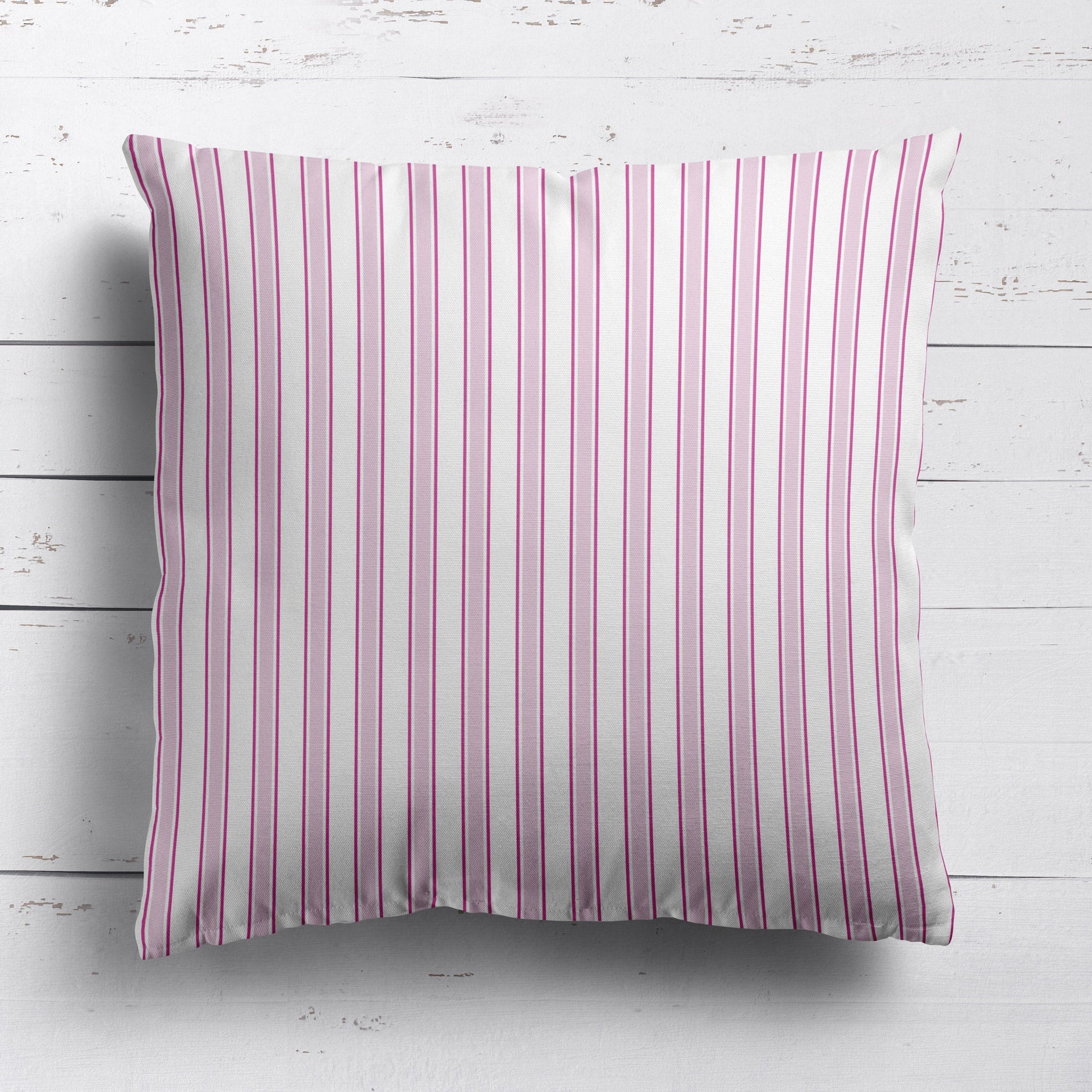 Regatta Multi Stripe Fabric - Peony-Raspberry - Hydrangea Lane Home