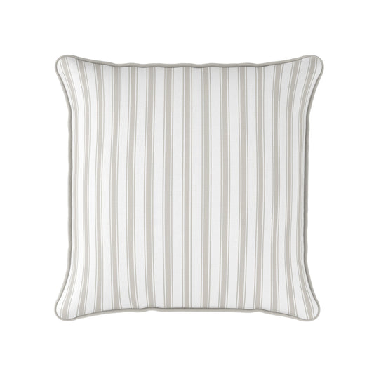 Regatta Stripe Cushion - Neutrals - Hydrangea Lane Home