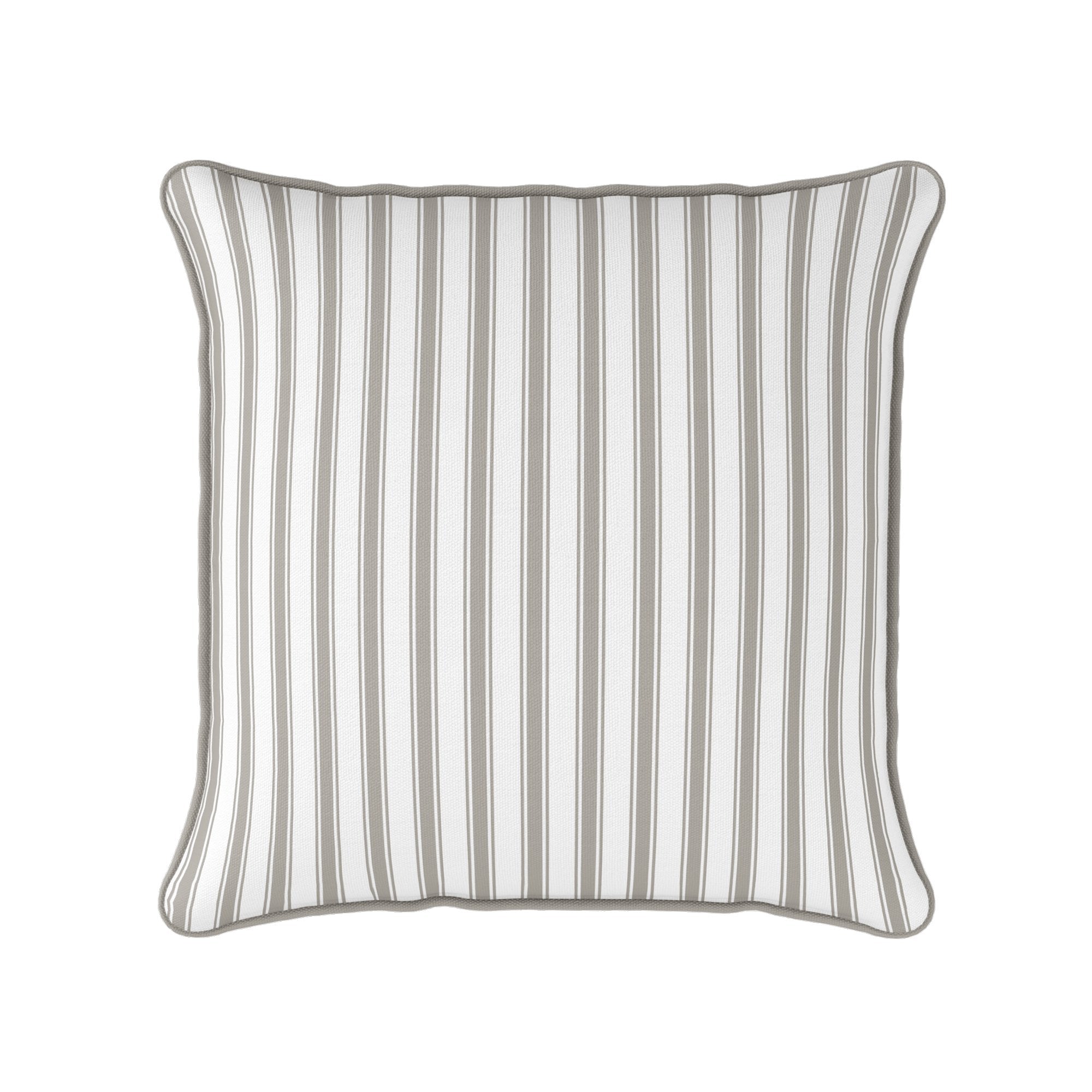 Regatta Stripe Cushion - Neutrals - Hydrangea Lane Home