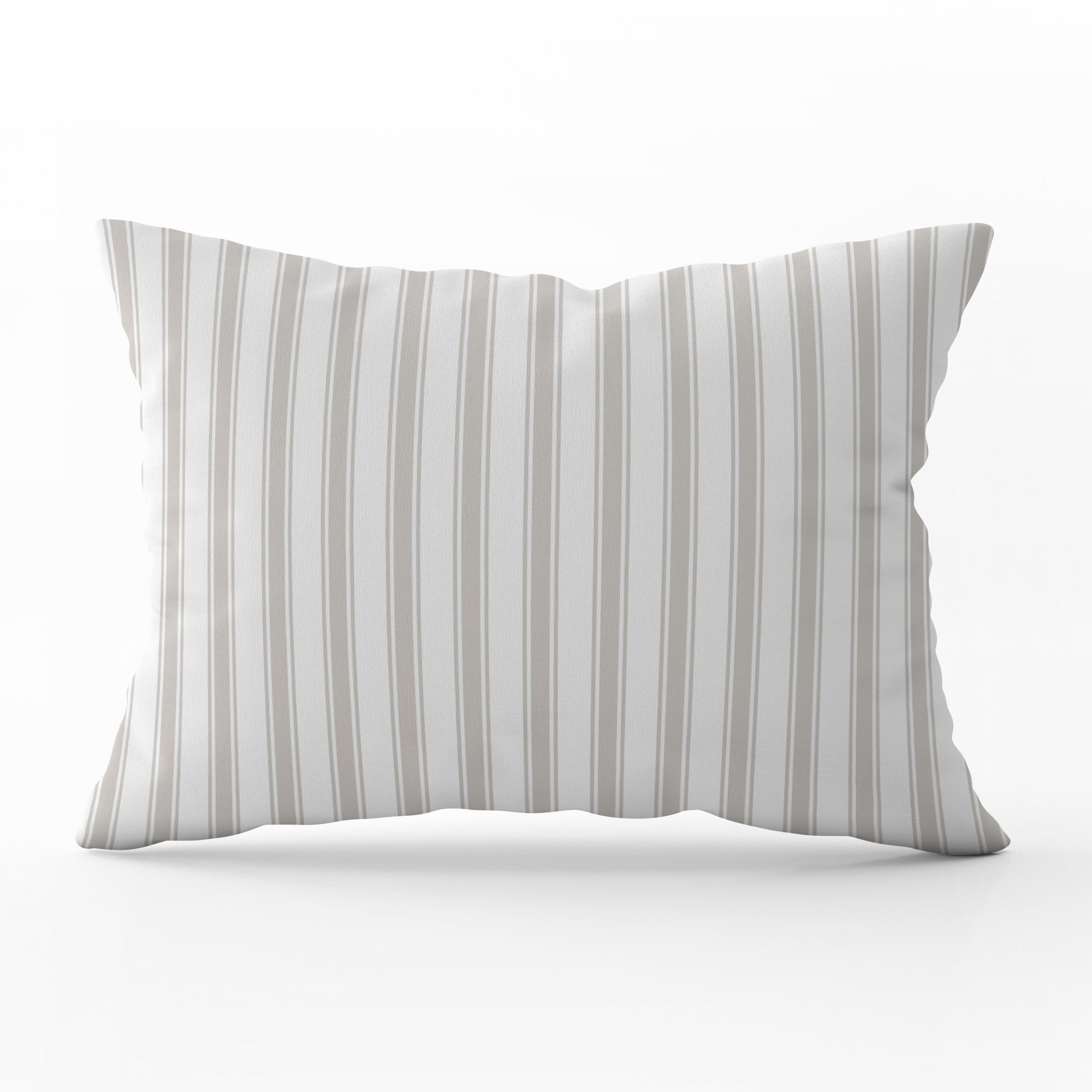 Regatta Stripe Cushion - Neutrals - Hydrangea Lane Home