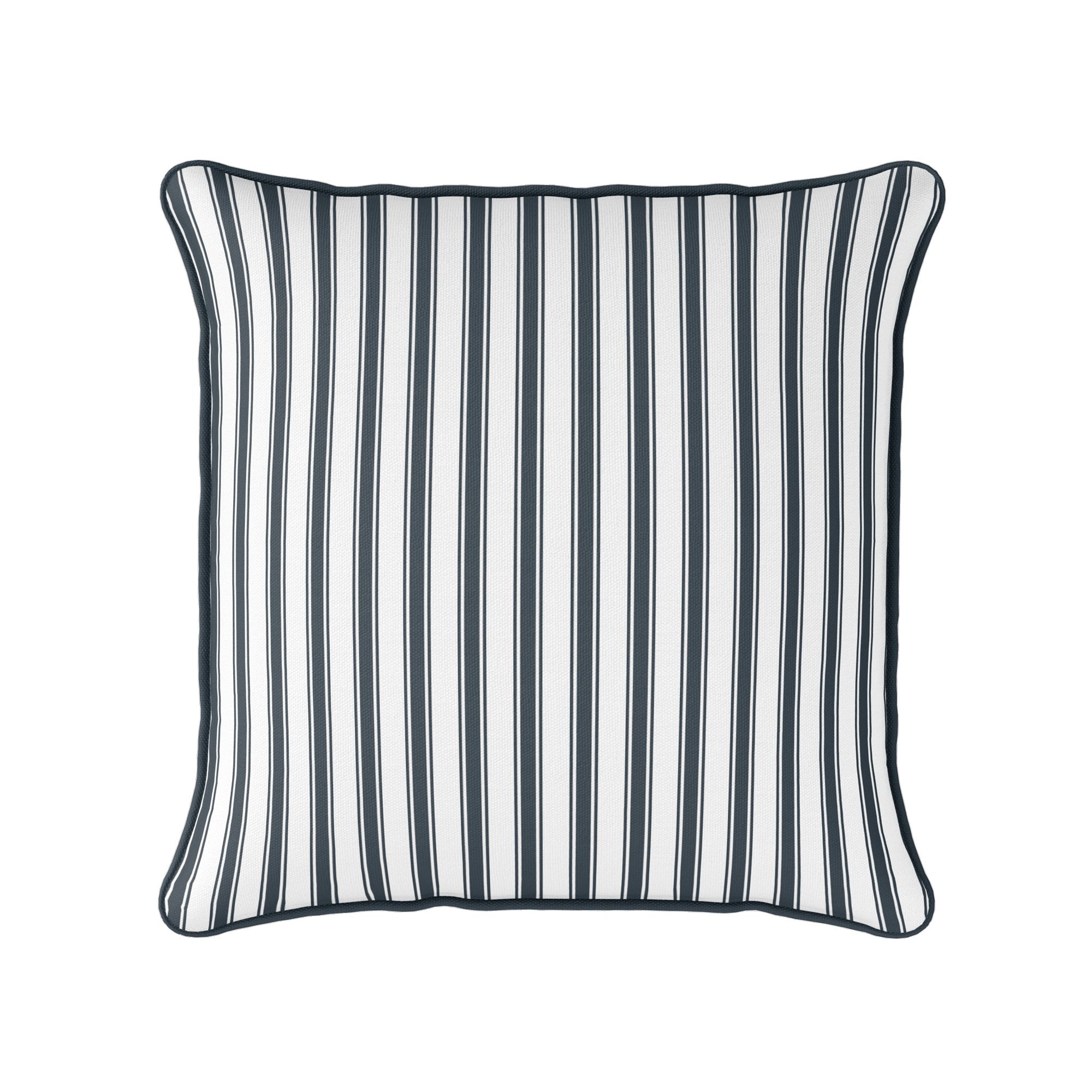 Regatta Stripe Cushion - Neutrals - Hydrangea Lane Home