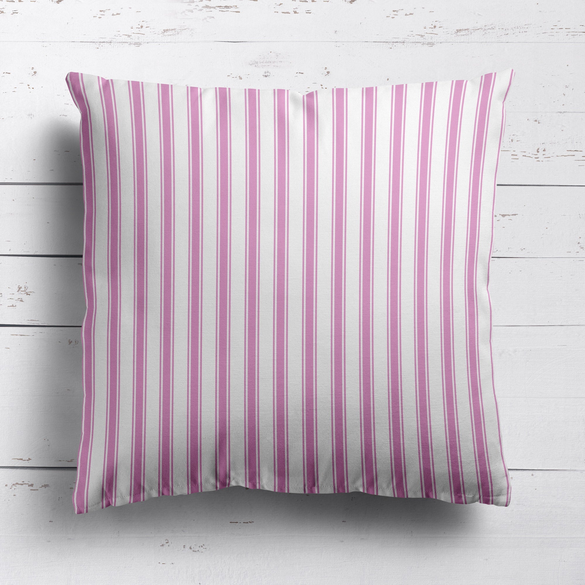Regatta Stripe Cushion - Pinks - Hydrangea Lane Home