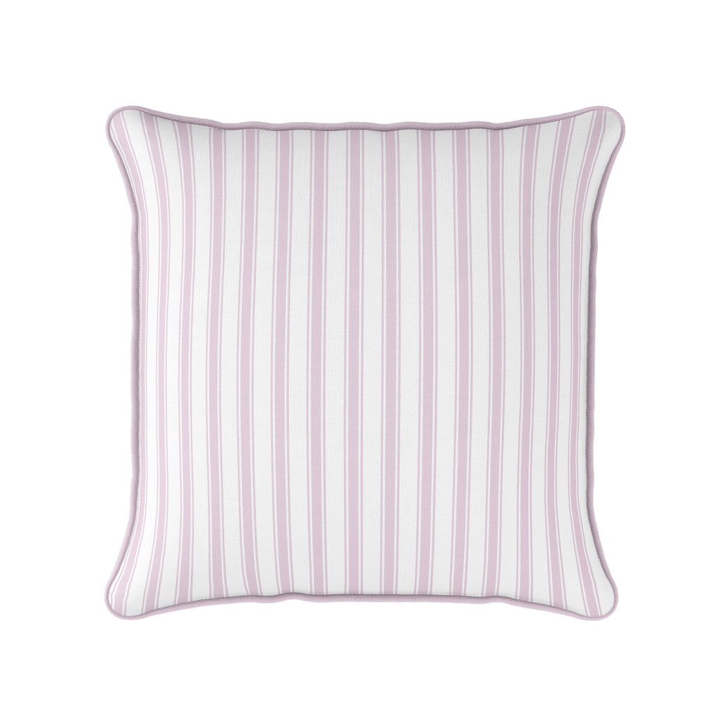 Regatta Stripe Cushion - Pinks - Hydrangea Lane Home