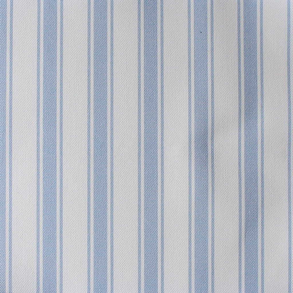 Regatta Stripe Fabric - Cornflower - Hydrangea Lane Home