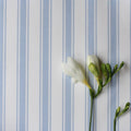 Regatta Stripe Fabric - Cornflower - Hydrangea Lane Home