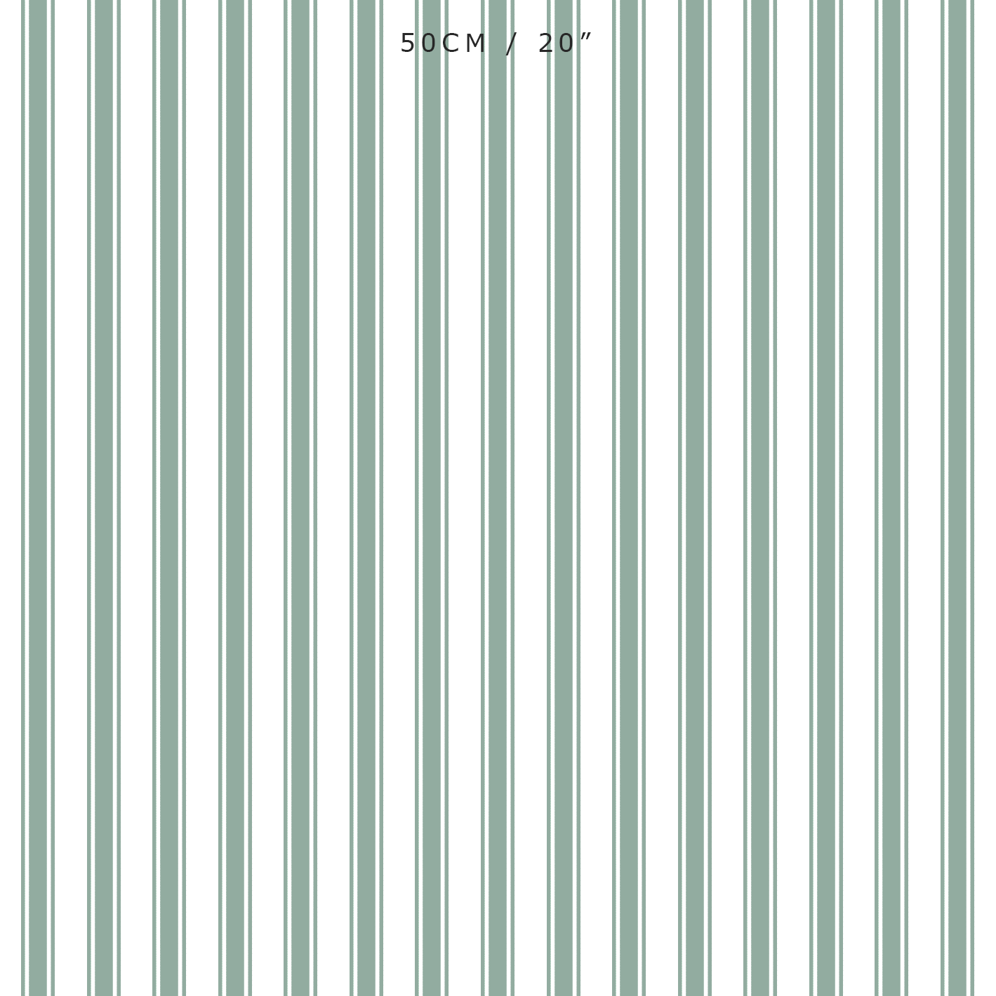 Regatta Stripe Fabric - Eucalyptus - Hydrangea Lane Home