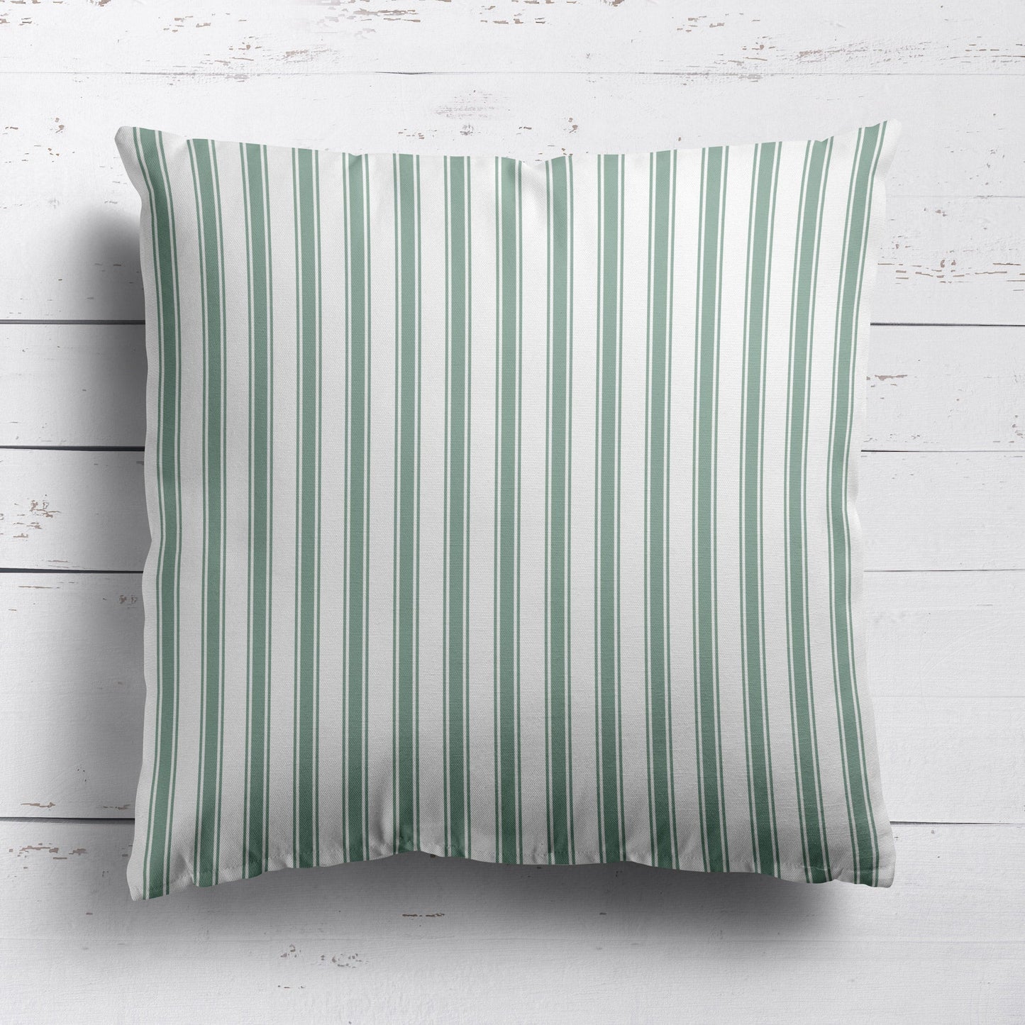 Regatta Stripe Fabric - Eucalyptus - Hydrangea Lane Home