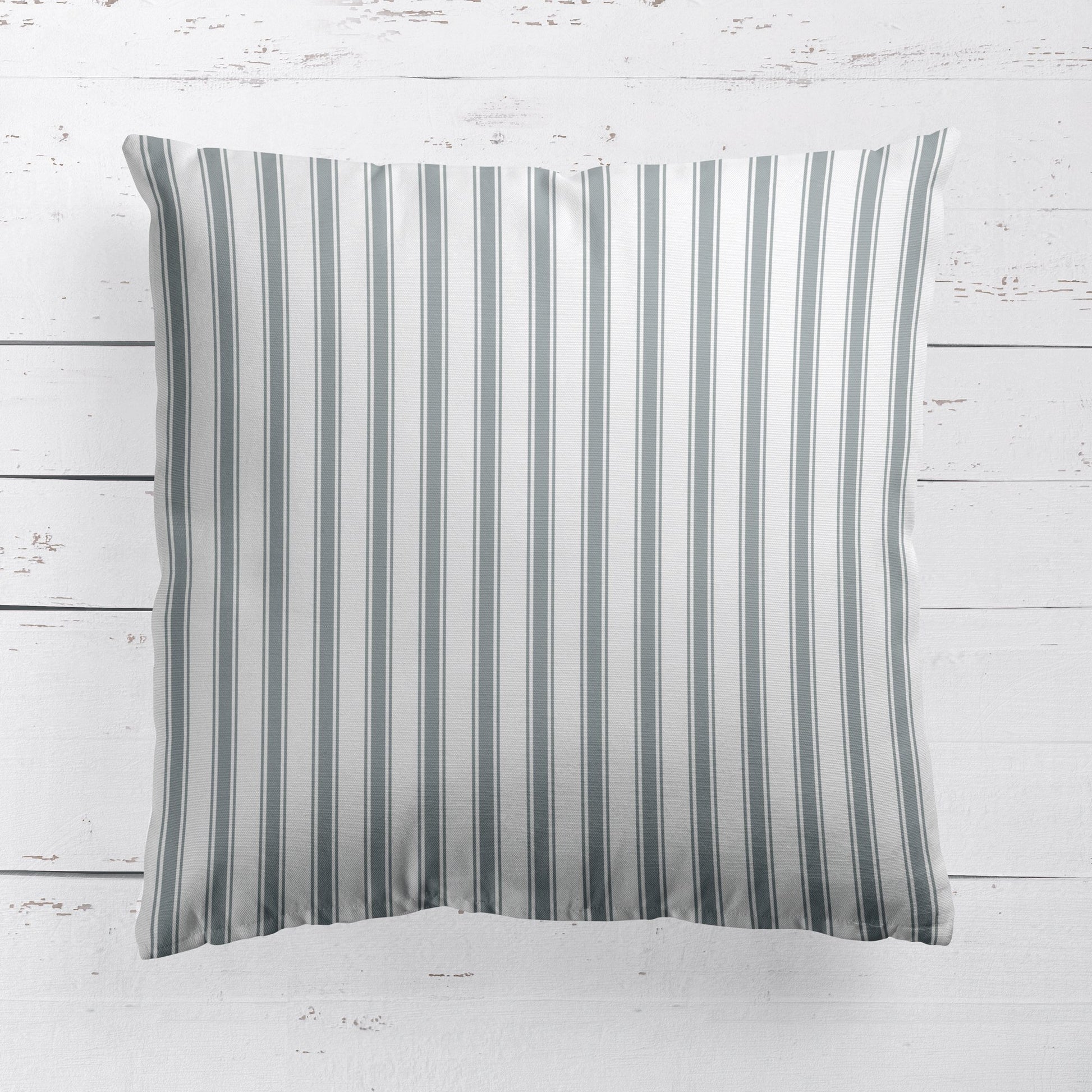 Regatta Stripe Fabric - Koala - Hydrangea Lane Home