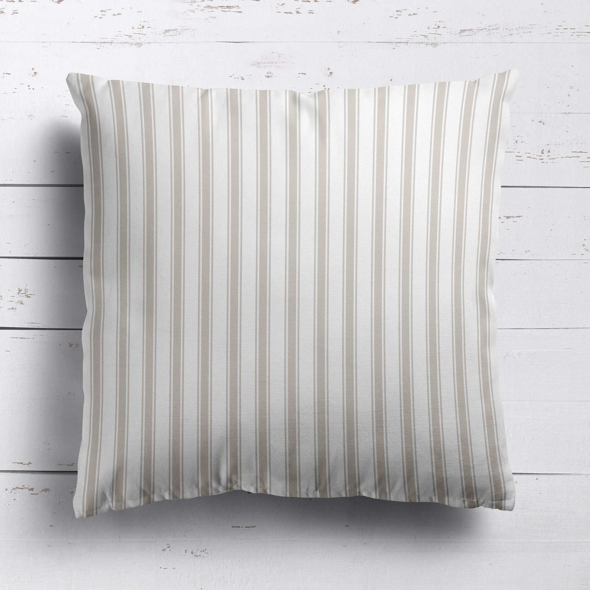 Regatta Stripe Fabric - Linen - Hydrangea Lane Home