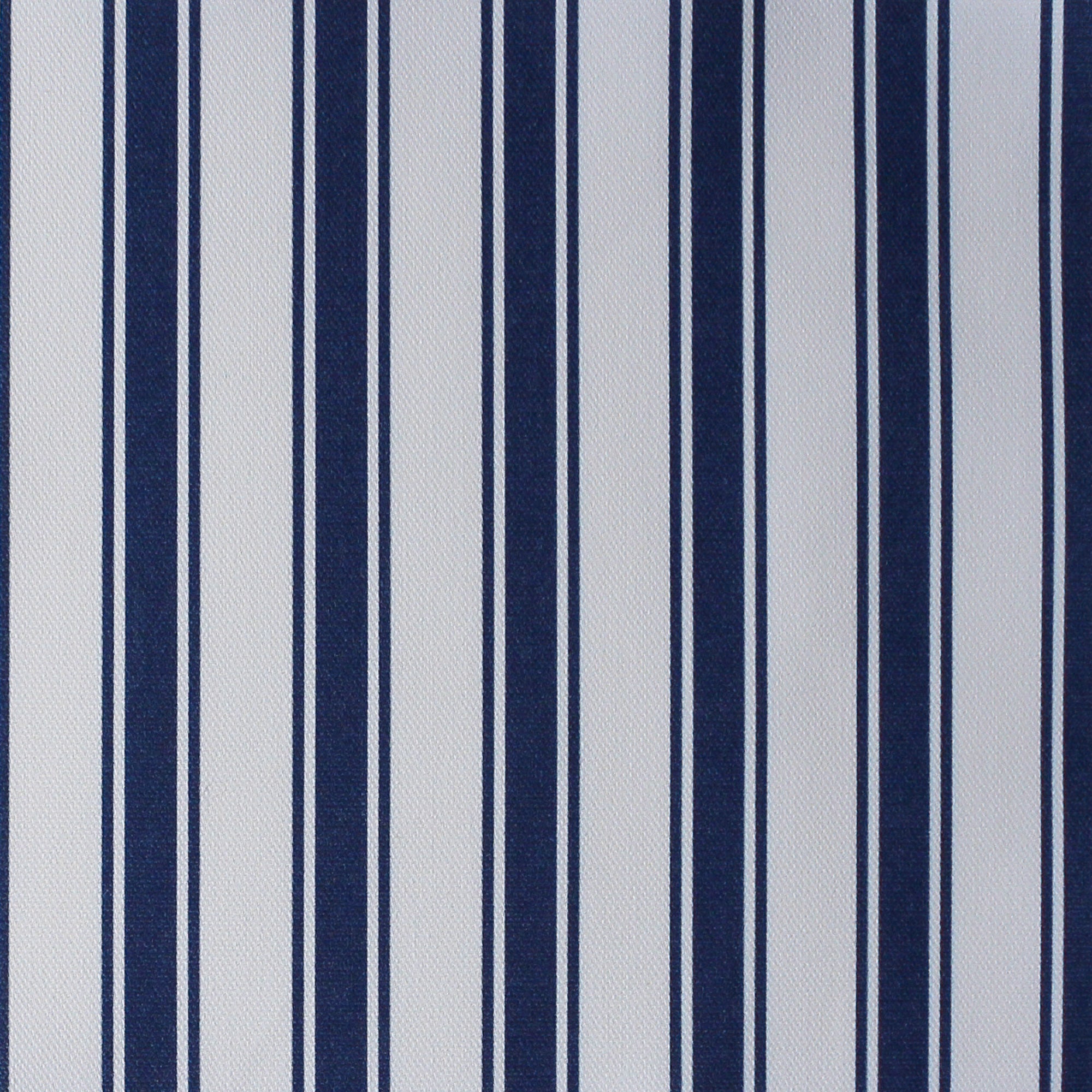 Regatta Stripe Fabric - Navy - Hydrangea Lane Home
