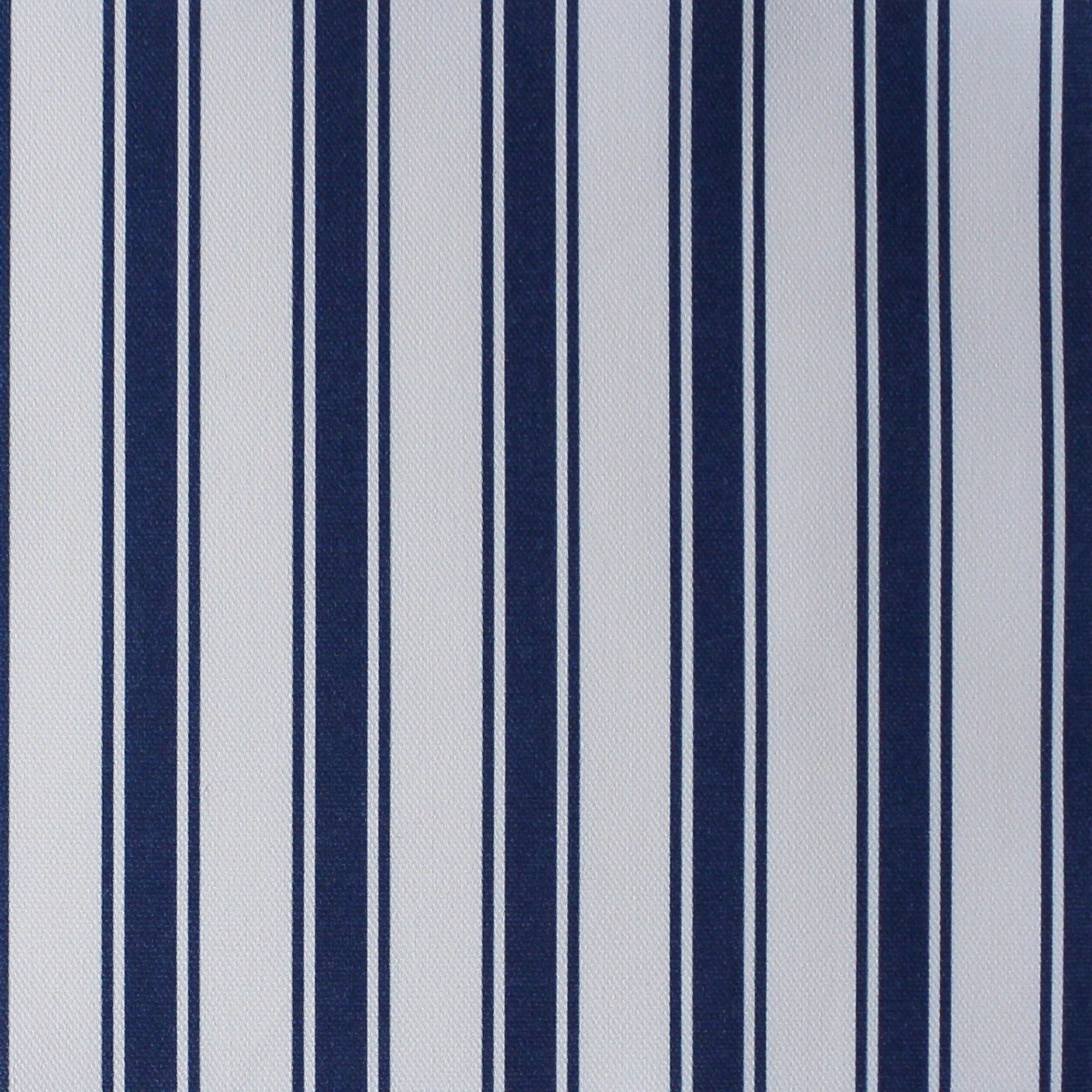 Regatta Stripe Fabric - Navy - Hydrangea Lane Home