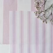 Regatta Stripe Fabric - Peony - Hydrangea Lane Home