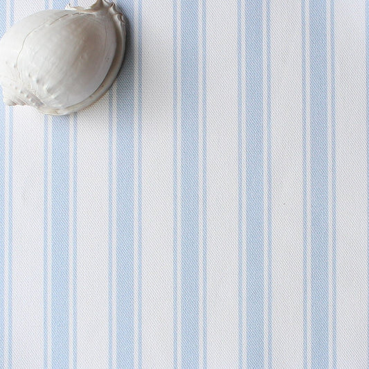 Regatta Stripe Fabric - Serenity - Hydrangea Lane Home