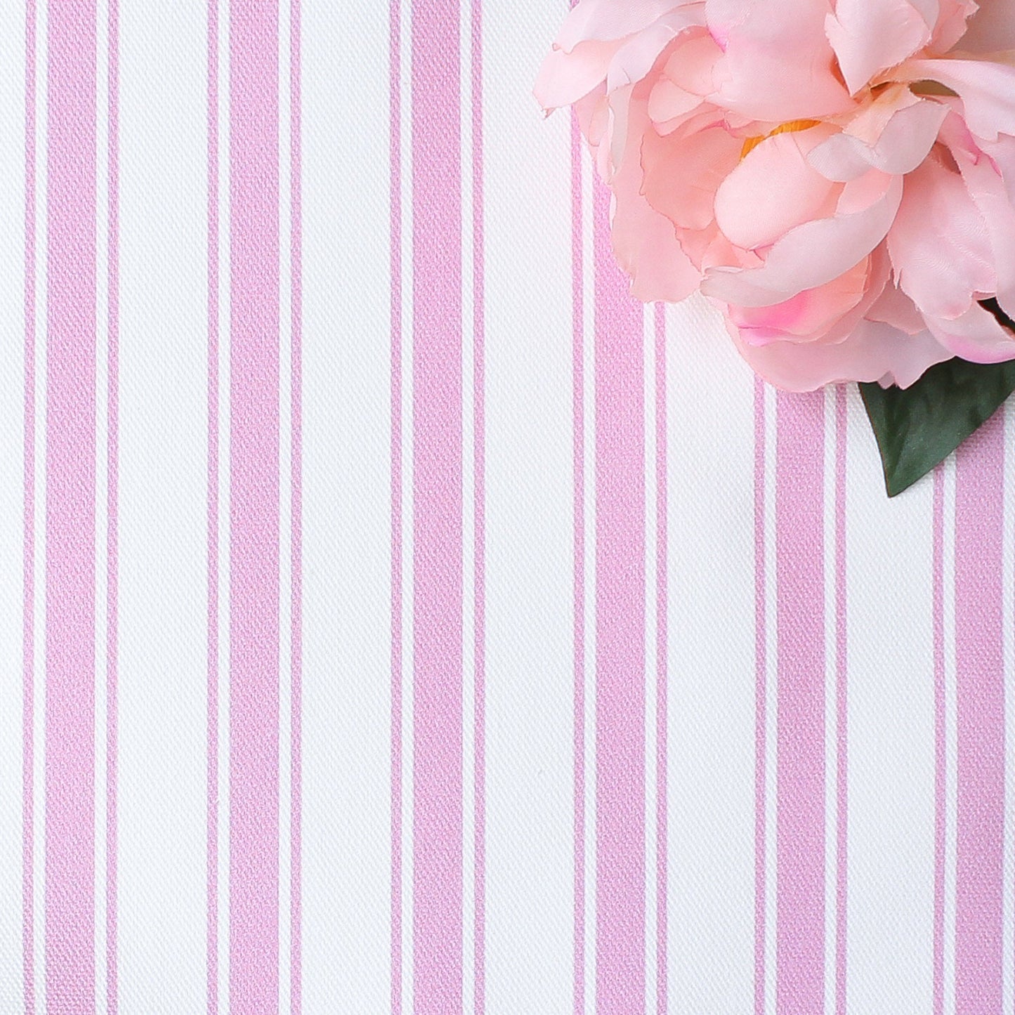 Regatta Stripe Fabric - Tickled Pink - Hydrangea Lane Home