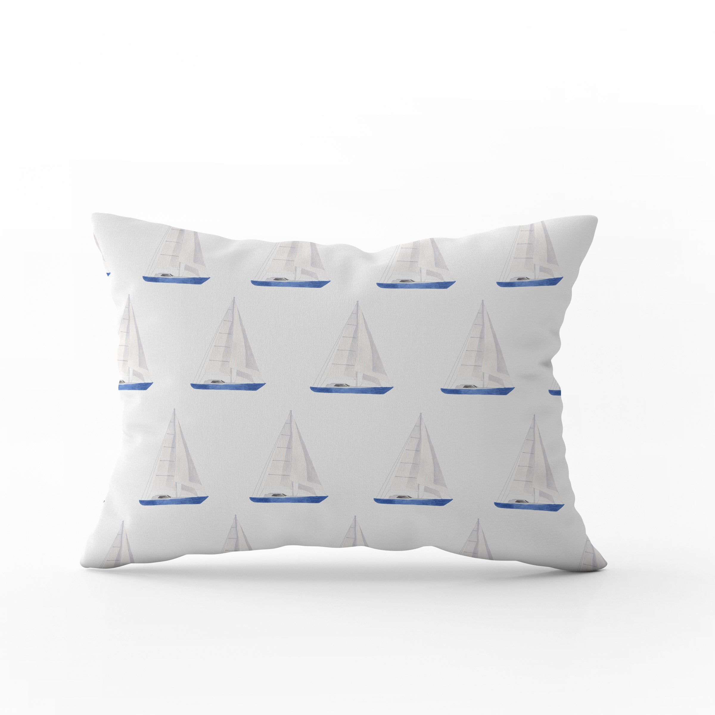 Sail Boat Cushion - Hydrangea Lane Home