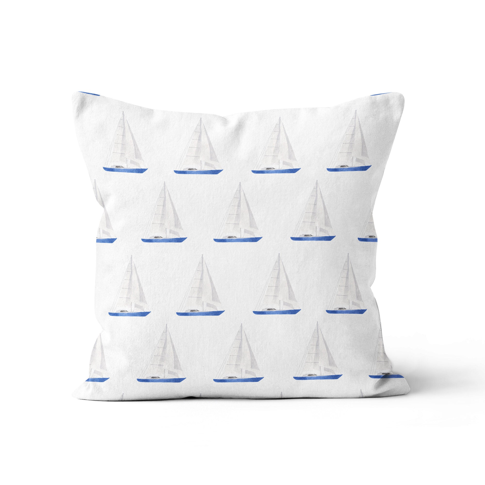 Sail Boat Cushion - Hydrangea Lane Home