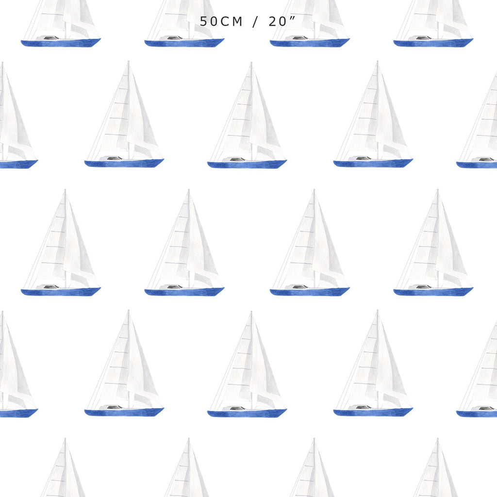 Sail Boat Fabric - Hydrangea Lane Home
