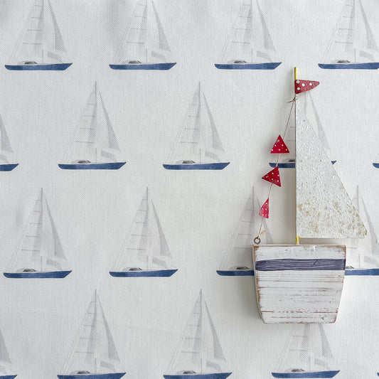 Sail Boat Fabric - Hydrangea Lane Home