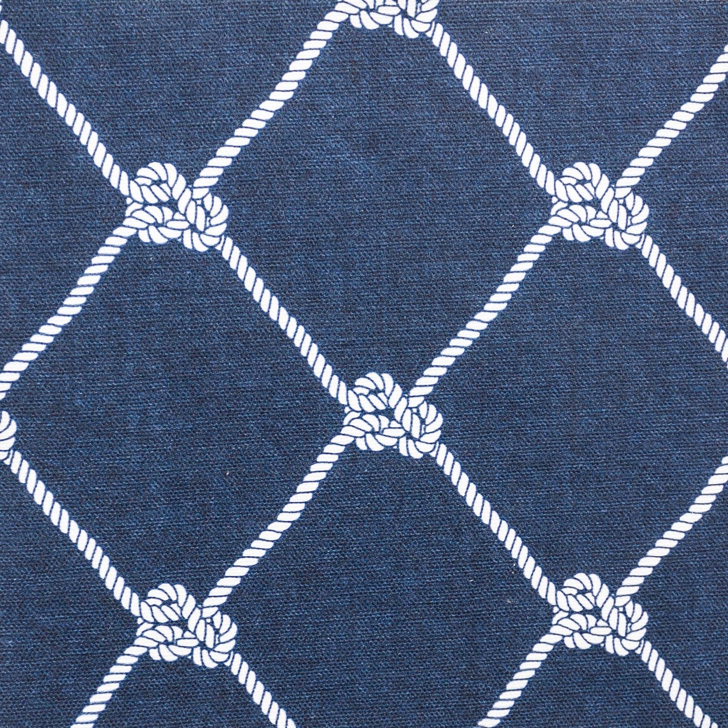 Sailing Rope Fabric - Dark Navy - Hydrangea Lane Home