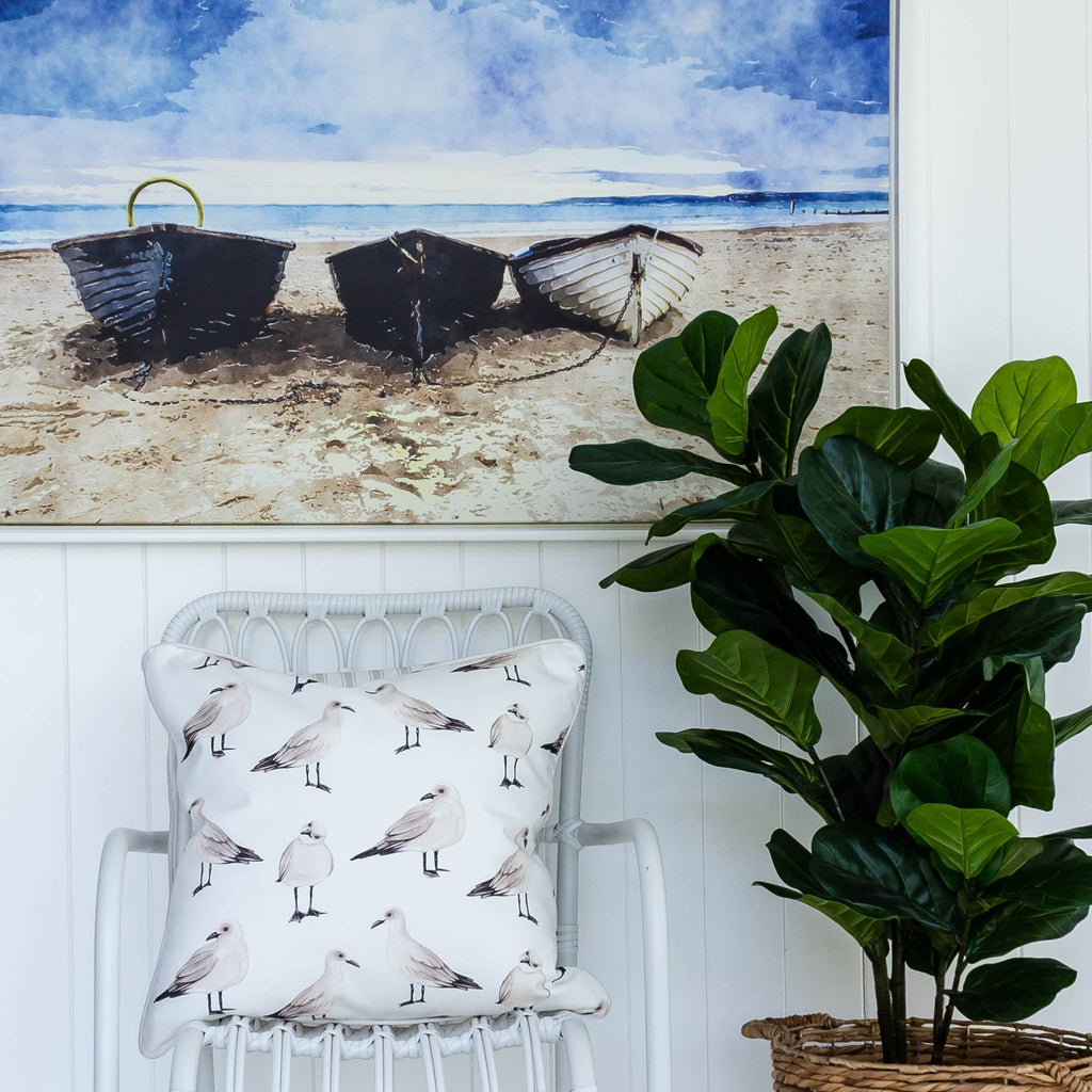Seagull Cushion - Hydrangea Lane Home