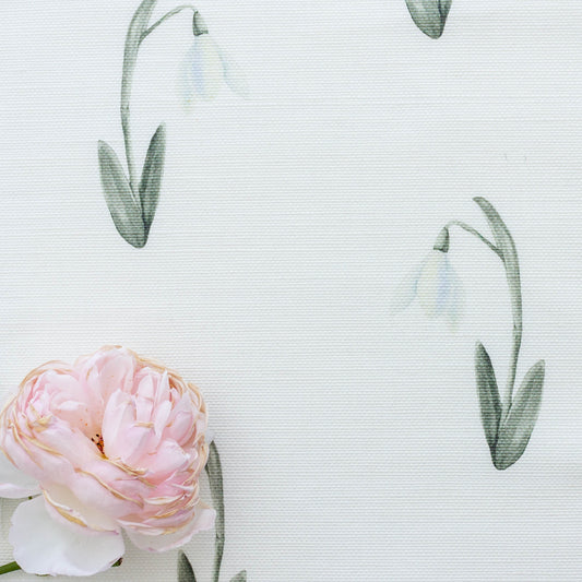 Snow Drops Fabric - Hydrangea Lane Home