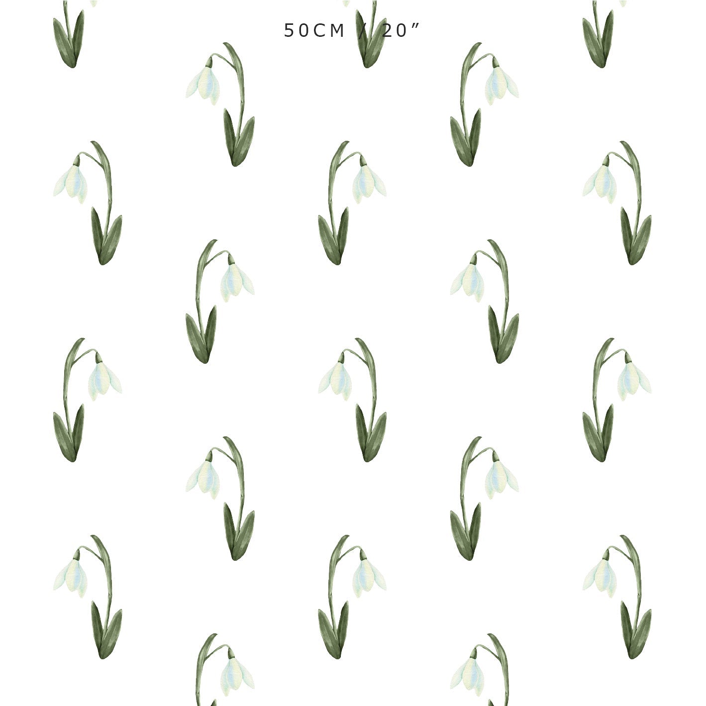 Snow Drops Fabric - Hydrangea Lane Home