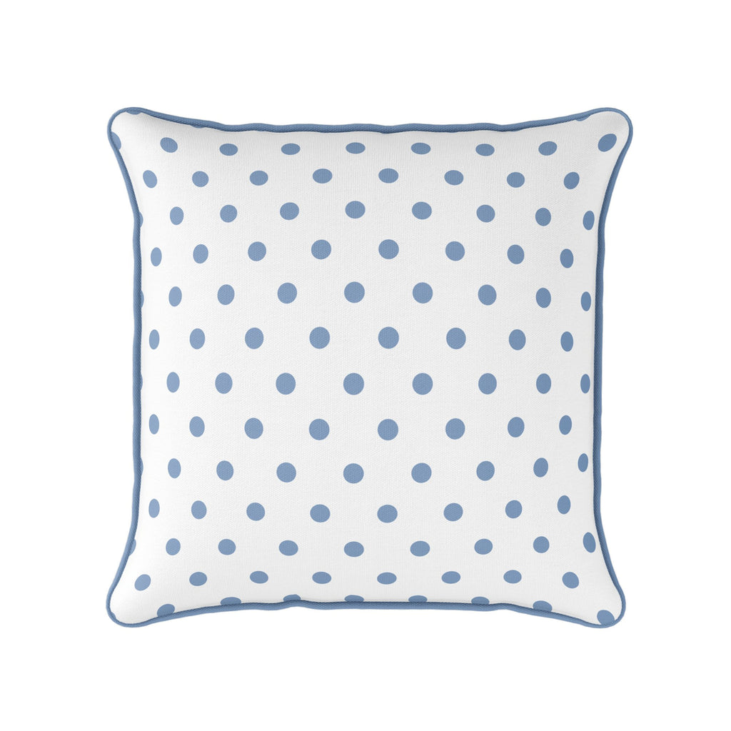 Spotty Day Cushion - Blues - Hydrangea Lane Home