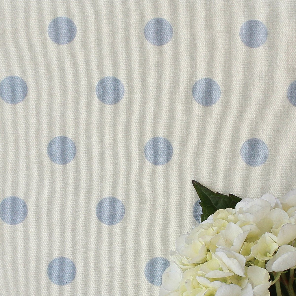 Spotty Day Fabric - Cornflower - Hydrangea Lane Home
