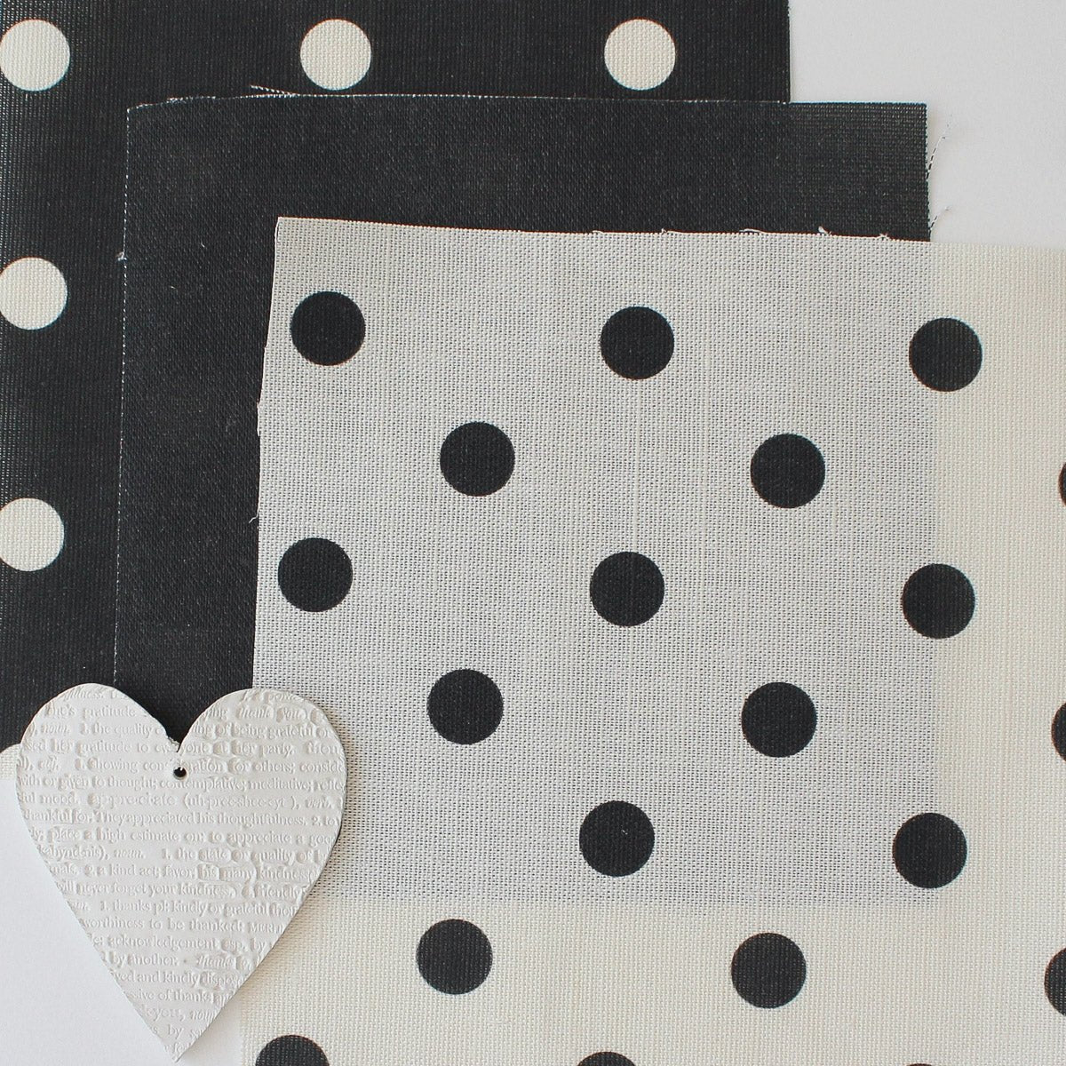 Spotty Day Fabric - Graphite - Hydrangea Lane Home