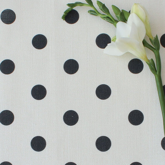 Spotty Day Fabric - Graphite - Hydrangea Lane Home