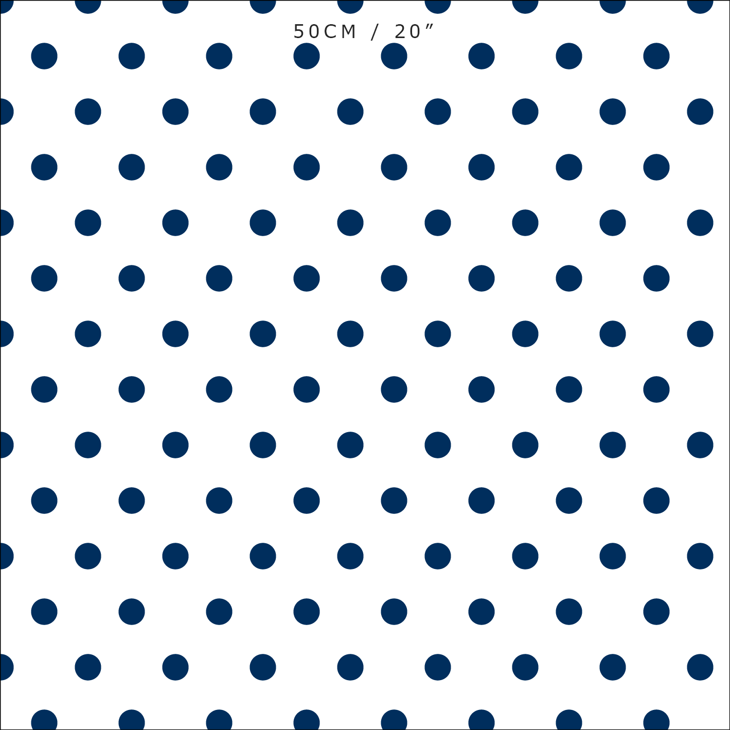 Spotty Day Fabric - Navy - Hydrangea Lane Home