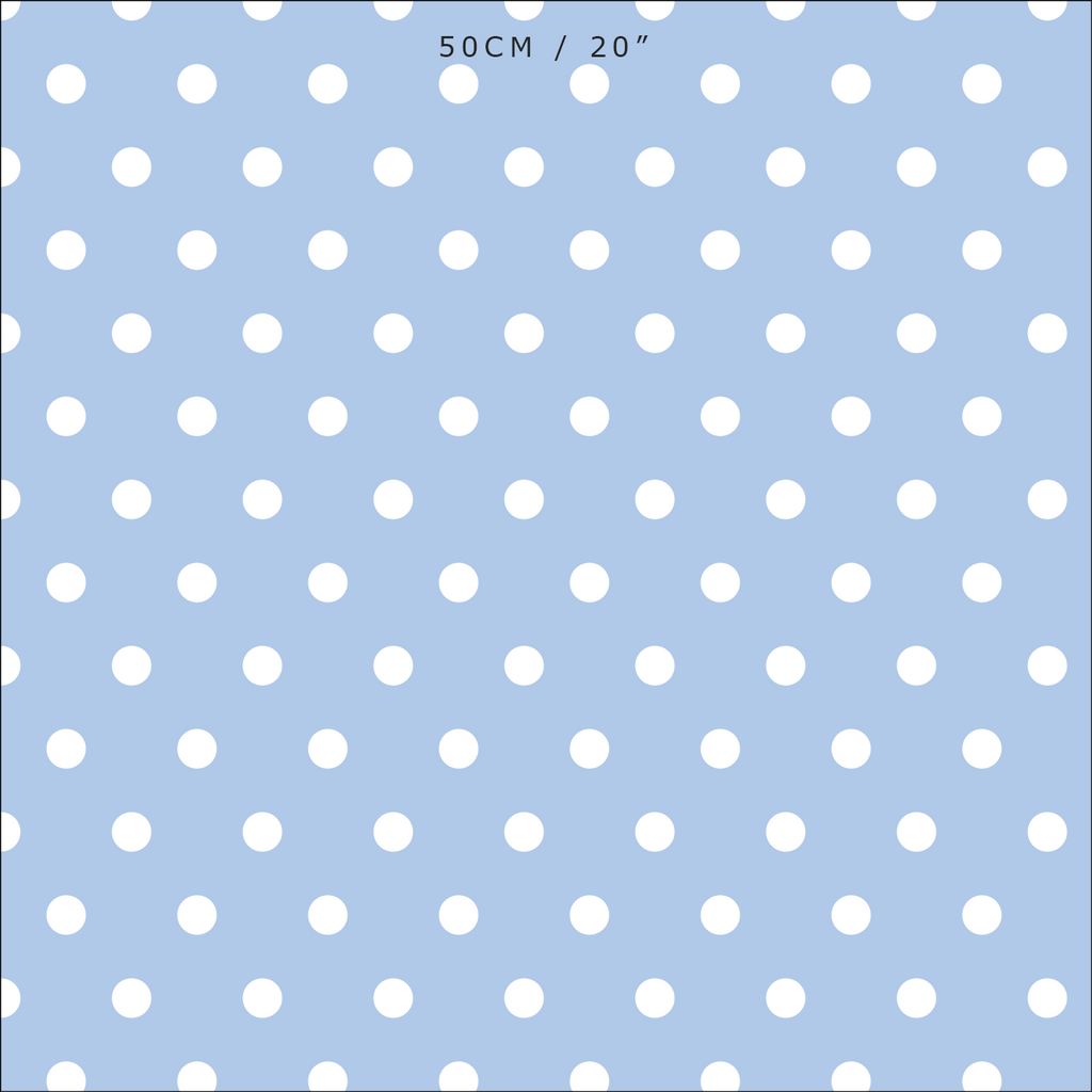 Spotty Day Reverse Fabric - Cornflower - Hydrangea Lane Home