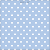 Spotty Day Reverse Fabric - Cornflower - Hydrangea Lane Home