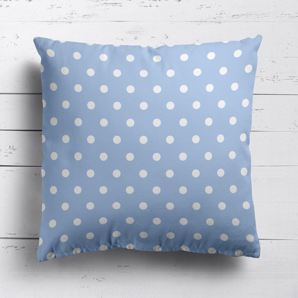 Spotty Day Reverse Fabric - Cornflower - Hydrangea Lane Home