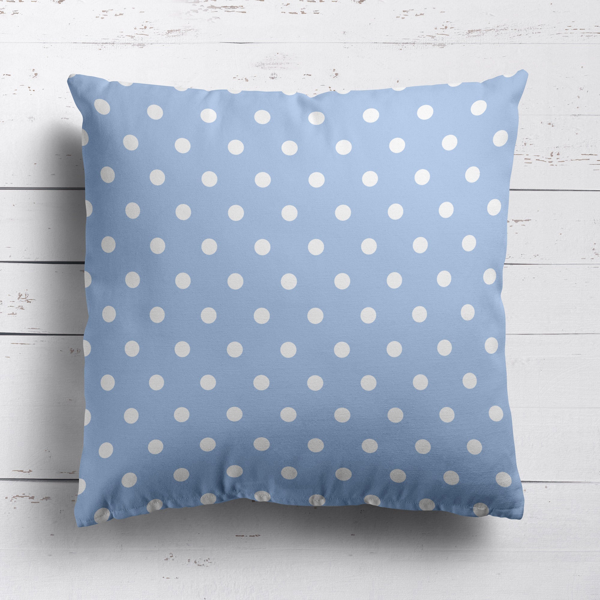 Spotty Day Reverse Fabric - Cornflower - Hydrangea Lane Home