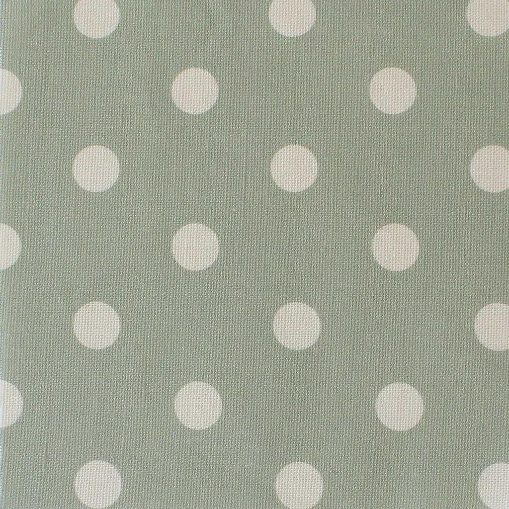 Spotty Day Reverse Fabric - Eau De Nil - Hydrangea Lane Home