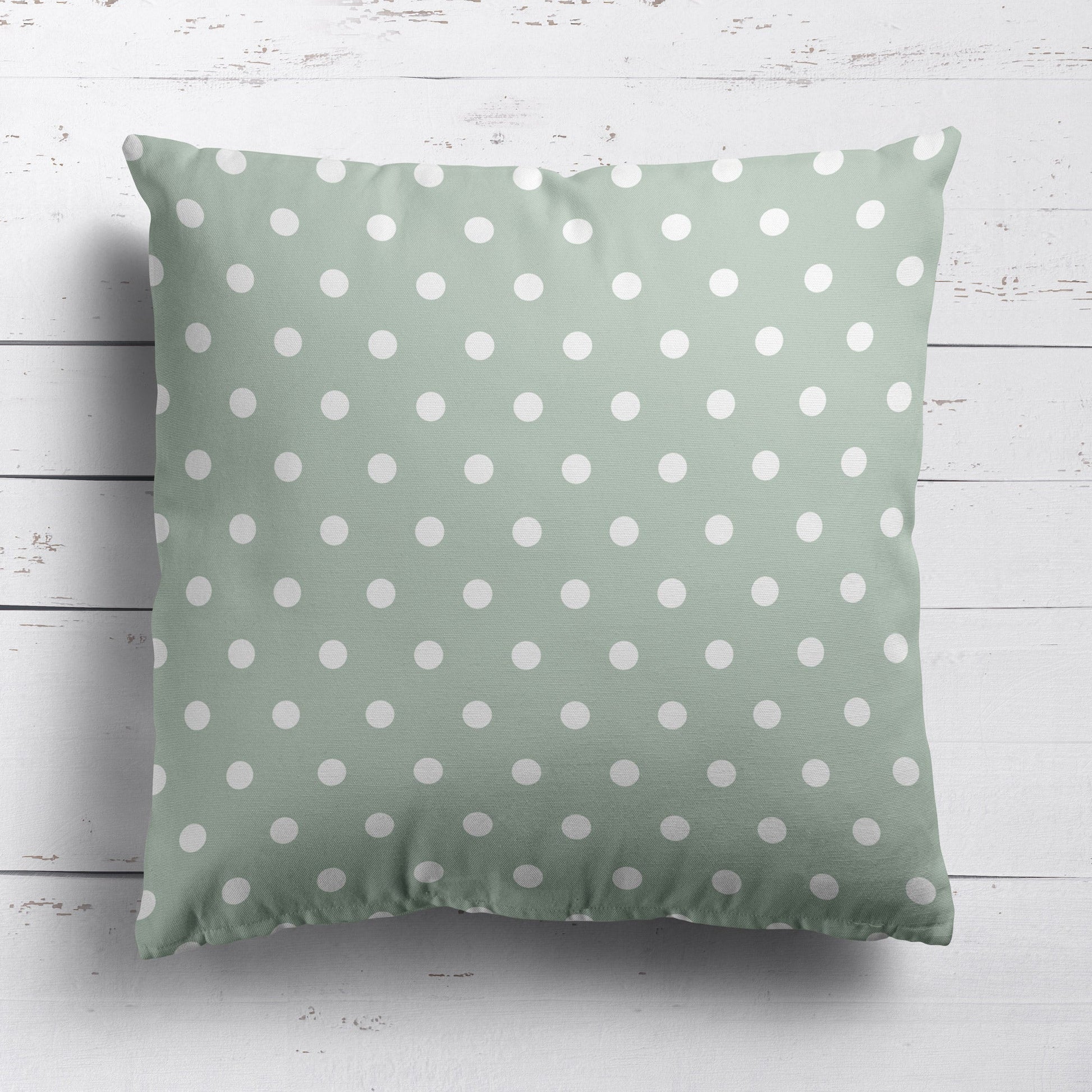 Spotty Day Reverse Fabric - Eau De Nil - Hydrangea Lane Home