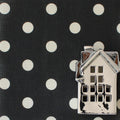 Spotty Day Reverse Fabric - Graphite - Hydrangea Lane Home