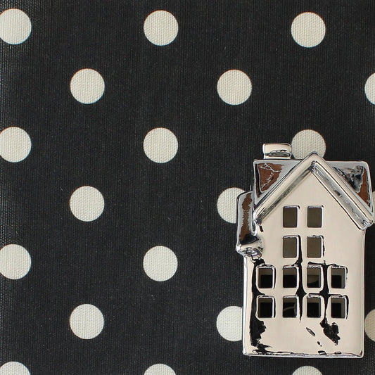 Spotty Day Reverse Fabric - Graphite - Hydrangea Lane Home