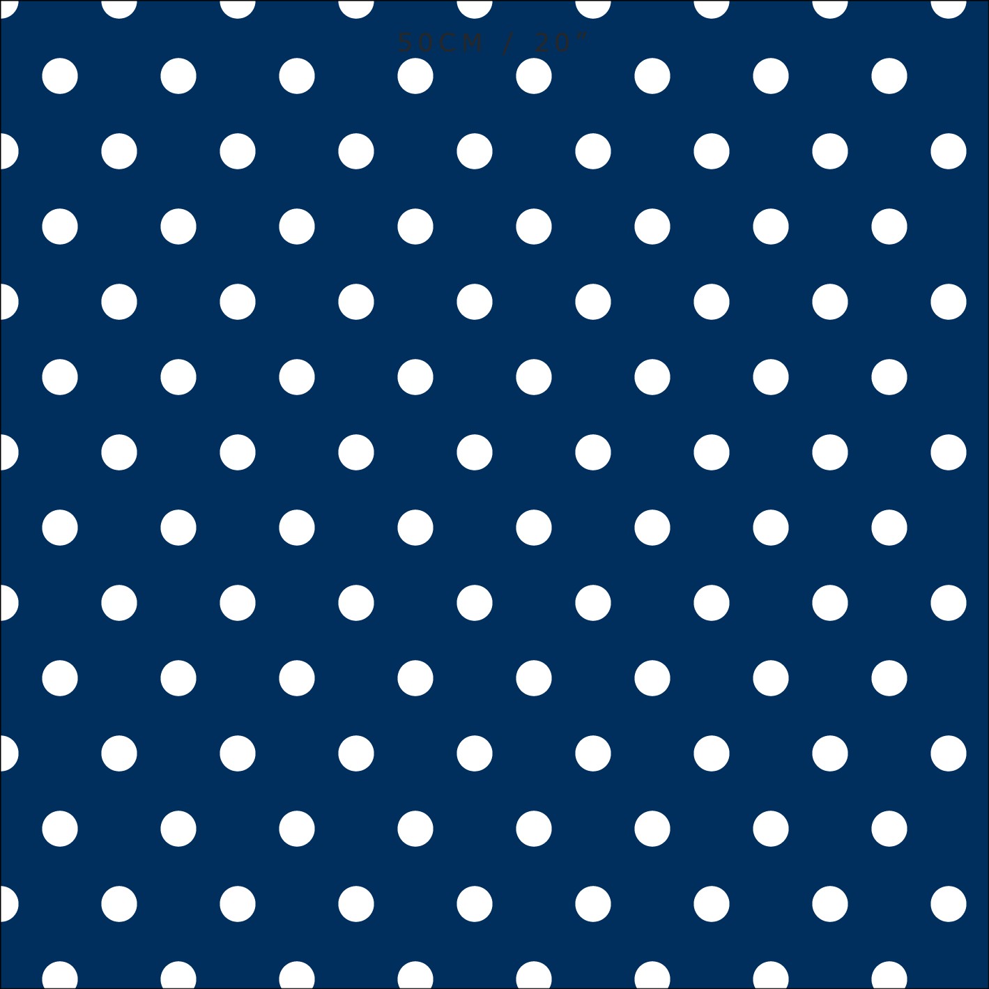 Spotty Day Reverse Fabric - Navy - Hydrangea Lane Home