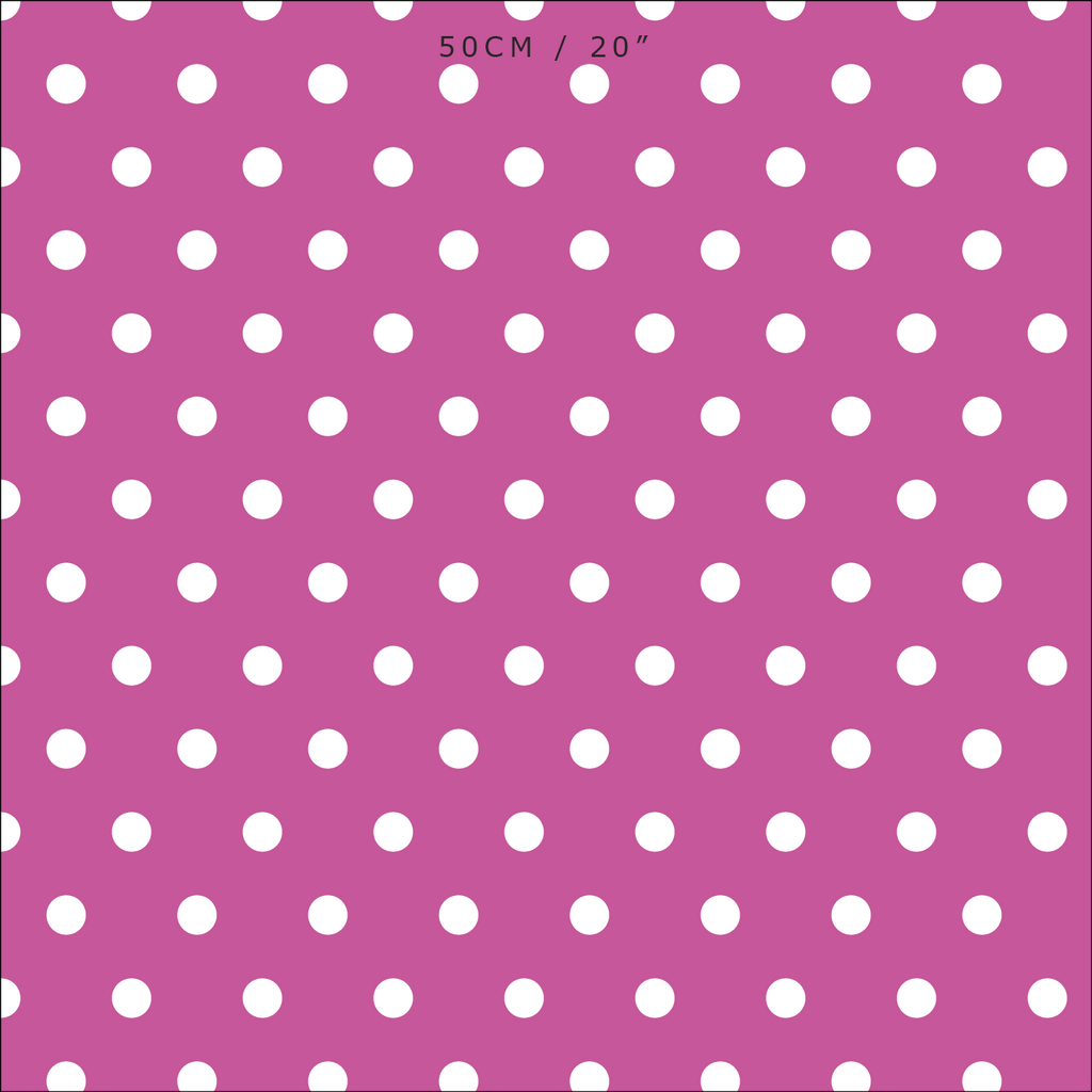 Spotty Day Reverse Fabric - Raspberry - Hydrangea Lane Home