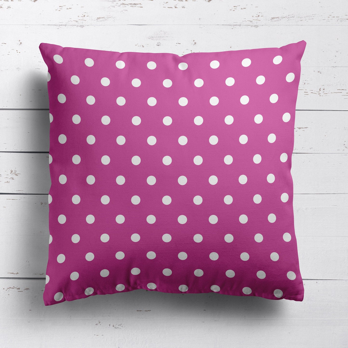 Spotty Day Reverse Fabric - Raspberry - Hydrangea Lane Home