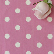 Spotty Day Reverse Fabric - Tickled Pink - Hydrangea Lane Home