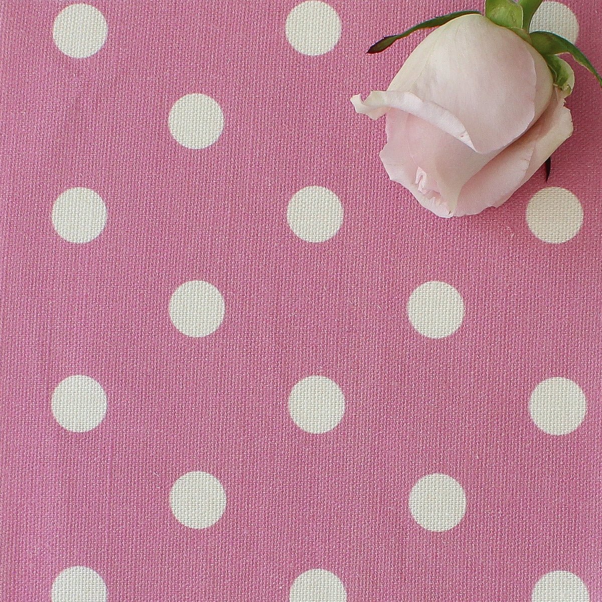 Spotty Day Reverse Fabric - Tickled Pink - Hydrangea Lane Home