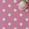 Spotty Day Reverse Fabric - Tickled Pink - Hydrangea Lane Home