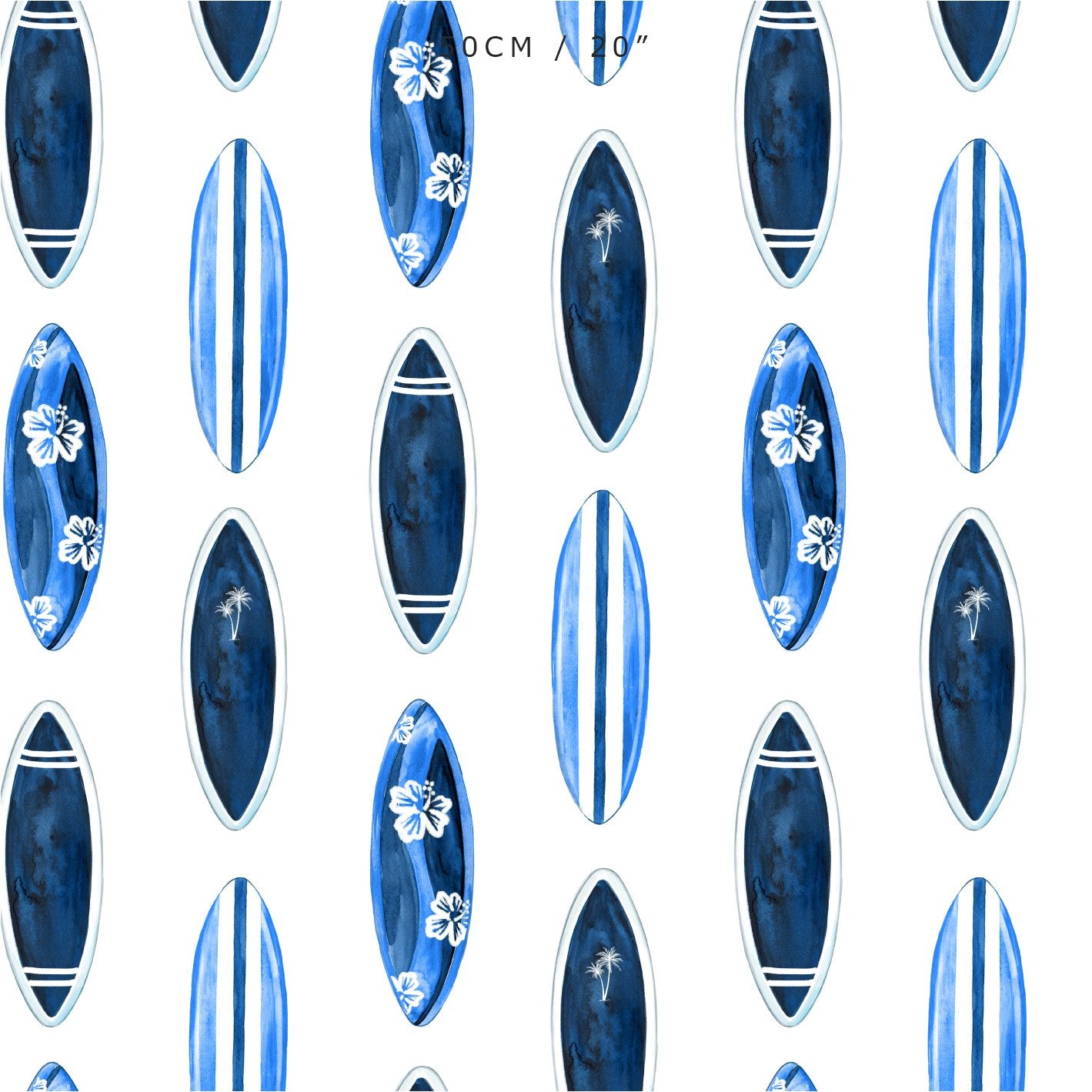 Surf's Up Surfboard Fabric - Hydrangea Lane Home