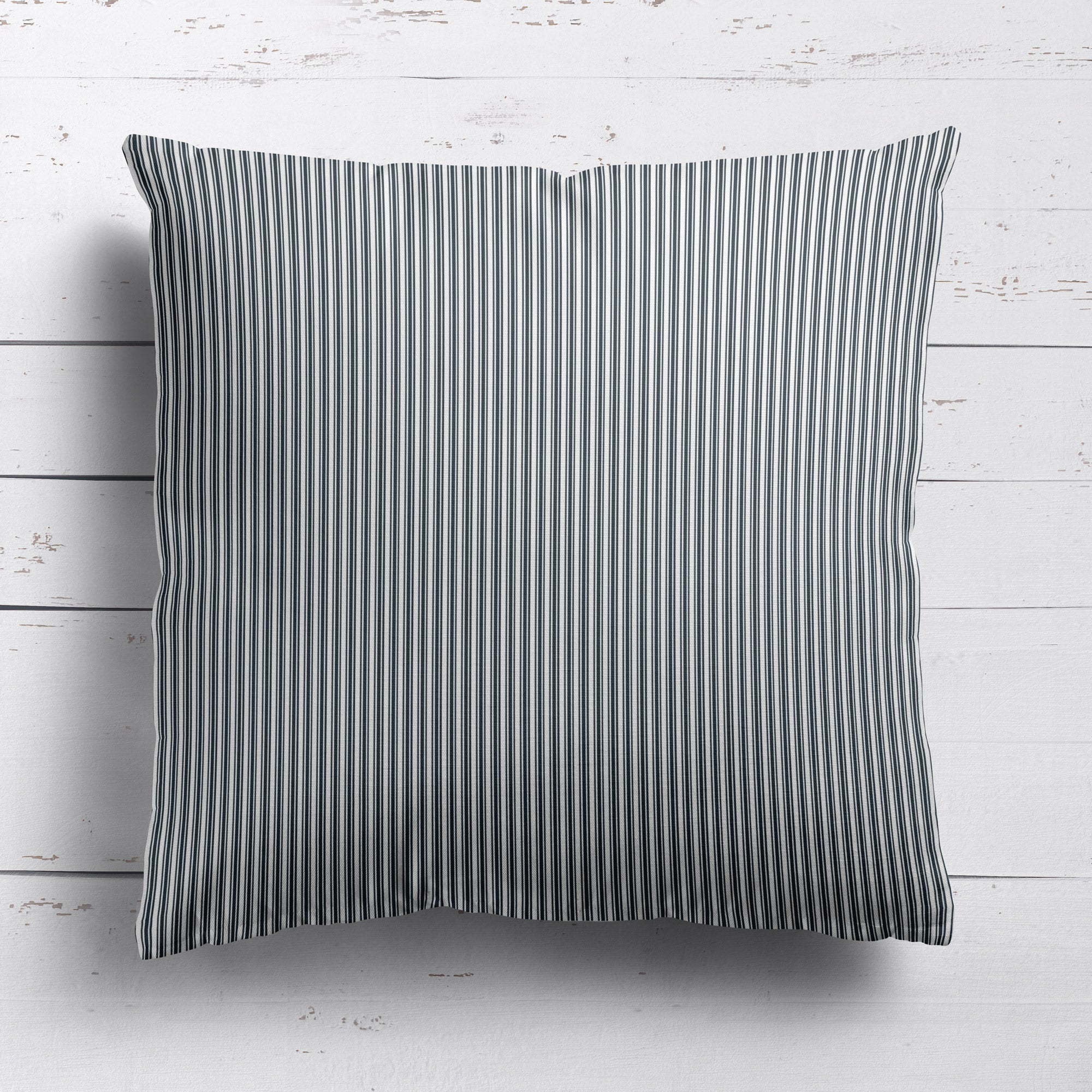 Ticking Stripe Cushion - Neutrals - Hydrangea Lane Home